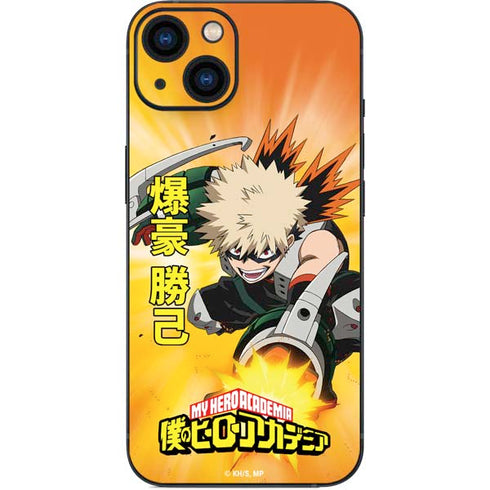 My Hero Academia Katsuki Bakugo Season 4 iPhone 14 Plus Skin